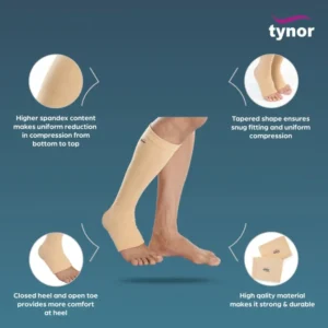 Compression Stocking Below Knee Classic (Pair)