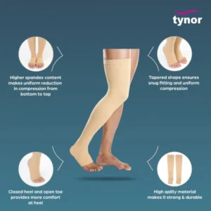 Compression Stocking Mid Thigh Classic (Pair)