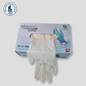 Glovesi Latex Examination Gloves - Powdered Small Pack of 100