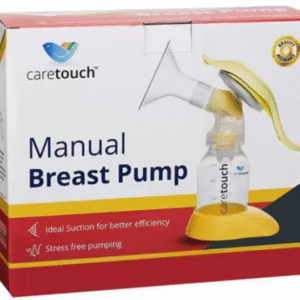 Caretouch First Feed Manual Breast Pump Yellow
