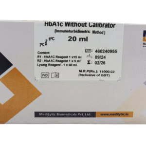MediLytic Biomedicals HbA1C with calibrator - 20ml (RBC060)